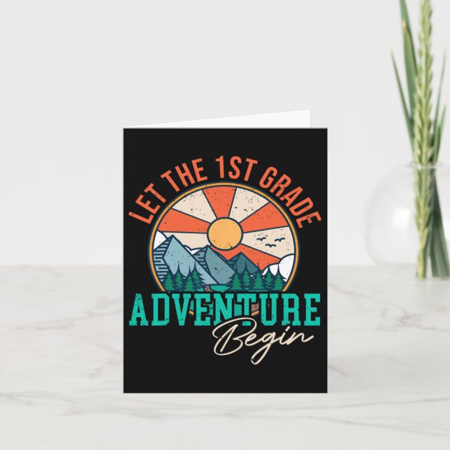 Carte Commençons l'aventure de 1ère année en s'amusant C (Devant)