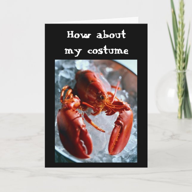 CARTE COMMENT ET MON COSTUME=HALLOWEEN (Devant)