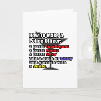 Carte Comment faire un policier