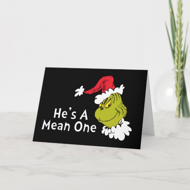 Carte Comment le Grinch a volé Noël | C'est un vilain bo (Devant)