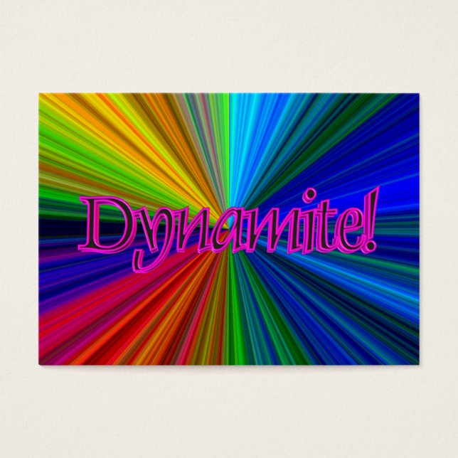 Carte commerciale Dynamite ACEO (Devant)