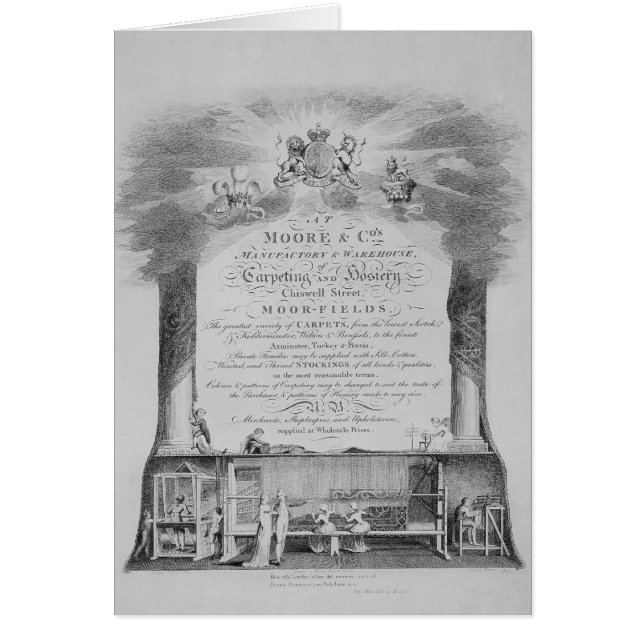 Carte commerciale Moore & Co. (Devant)