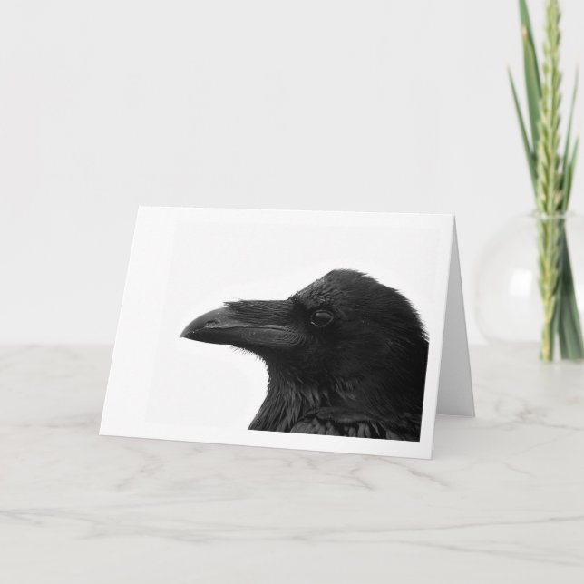 Carte Common Raven Notecard (Devant)