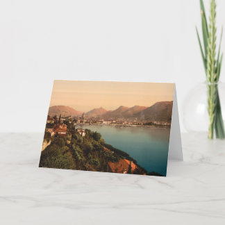 Carte Como I, lac Como, Lombardie, Italie