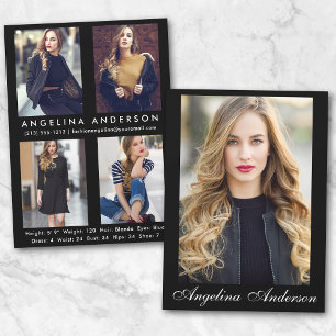 Carte Comp Acteur Modèle noir - 4 Retour photo - S