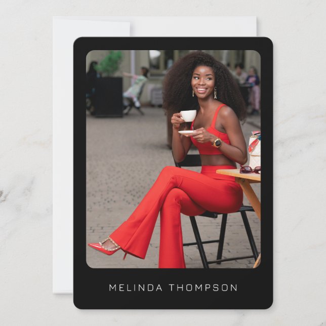 Carte Comp Acteur Modélisation Moderne 5 Photo Cod (Devant)