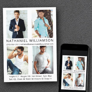 Carte Comp Moderne Pro Model Actor 4 Photos