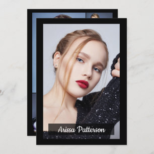 Carte Comp/Zed 5 Acteur photo recto-verso 5x7