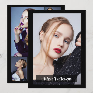 Carte Comp/Zed 5 photo recto verso 5,5 x 7,5