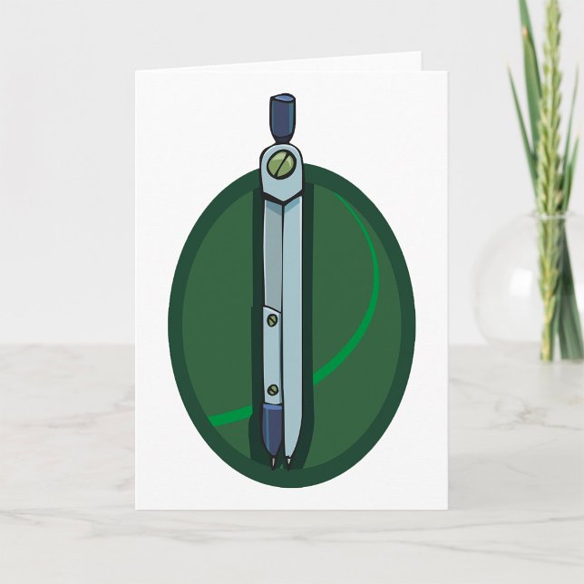 Carte Compas de Dessin Géométrique (Créateur téléchargé)