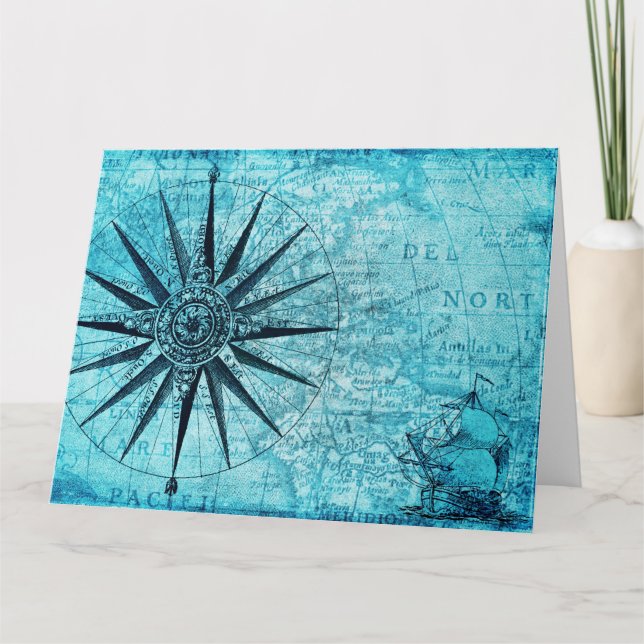 Carte Compas nautique (Devant)