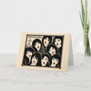 Carte Compassion Pass It On_Greeting Card