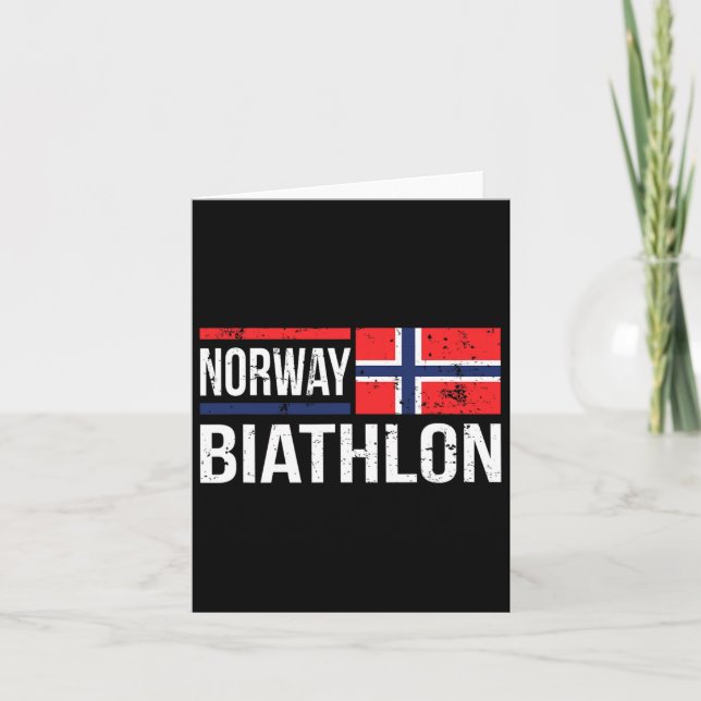 Carte Compétition de ski de tir sur cible de biathlon de (Devant)