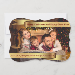 Carte complète Photo Double Bannières Or Fantastiq