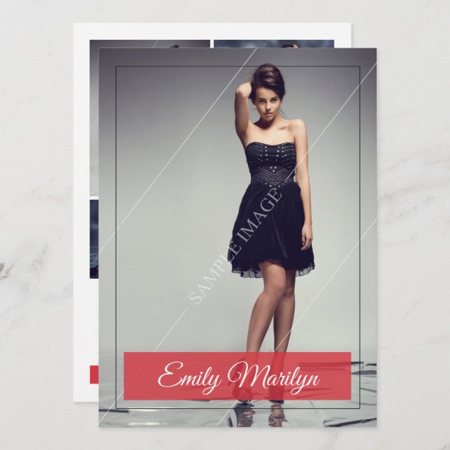 Carte composite Modélisation de mode (Devant / Derrière)