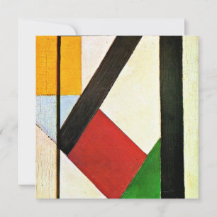 Carte Composition, célèbre oeuvre de Theo van Doesburg