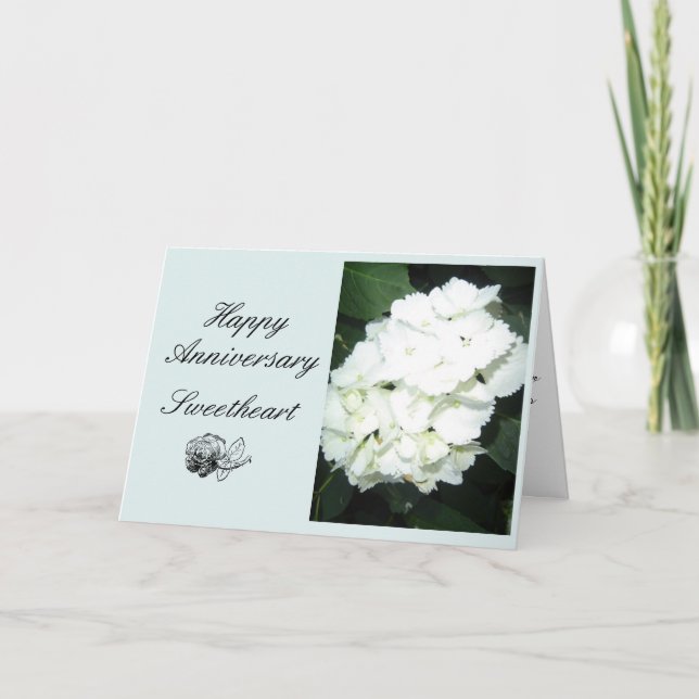 Carte Composition florale d'anniversaire (Devant)