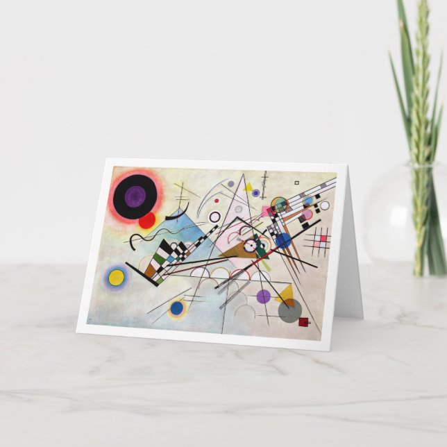 Carte Composition VIII, Wassili Kandinsky (Devant)