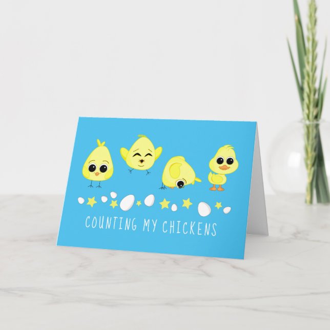 Carte Compter Mes Poussins Et Caneton Dicton (Devant)