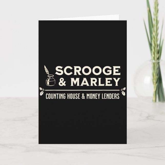 Carte Comptoir de Scrooge Et Marley Ens  (Devant)