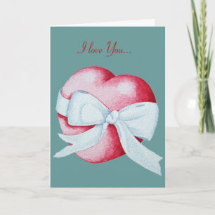 Carte conception cardiaque romantique pour valentines