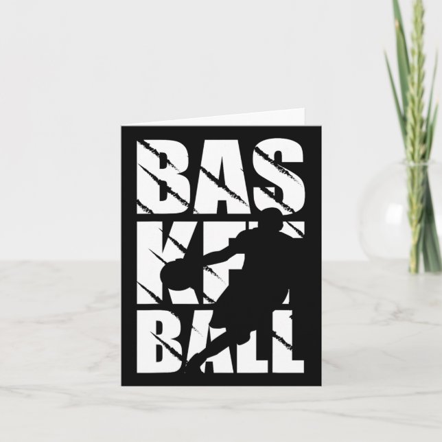 Carte Conception De Basket-Ball Pour Lecteur Et Panier D (Devant)