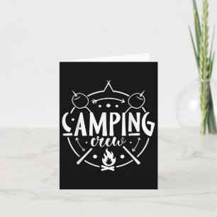 Carte Conception De Correspondance Camping Pour Camper E