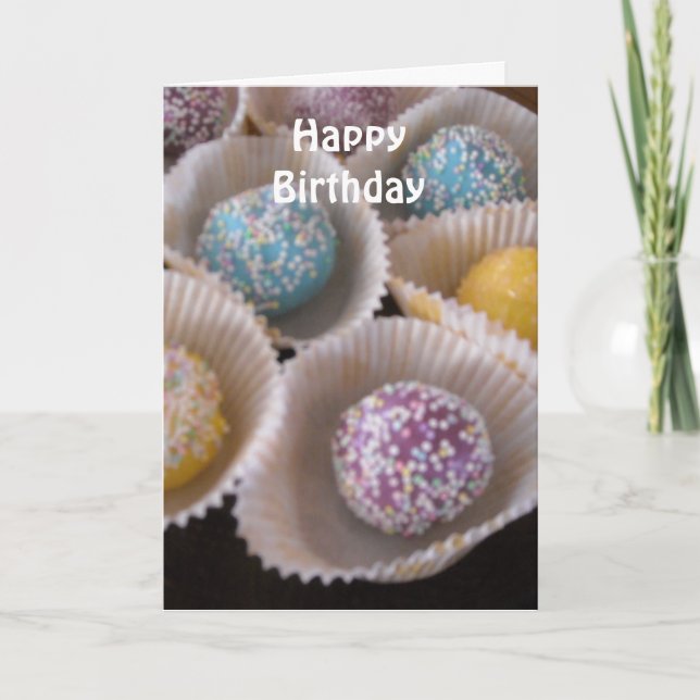 Carte Conception de Fancy Sweets pour anniversaire (Devant)