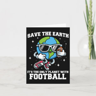 Carte Conception de footll pour sauver la Terre - Sports