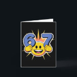 Carte Conception de mème Six Seven 6 7<br><div class="desc">Conception de mème Six Seven 6 7</div>