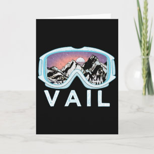 Carte Conception de ski snowboard Vail 