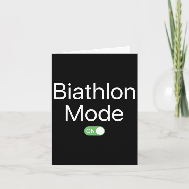 Carte Conception de smartphone pour athlète de sport en  (Devant)