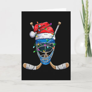 Carte Conception de sport de Père Noël pour hommes garço
