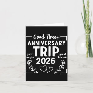 Carte Conception de voyage d'anniversaire pour couples m