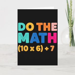 Carte Conception d'équation colorée de mathématiques Fai