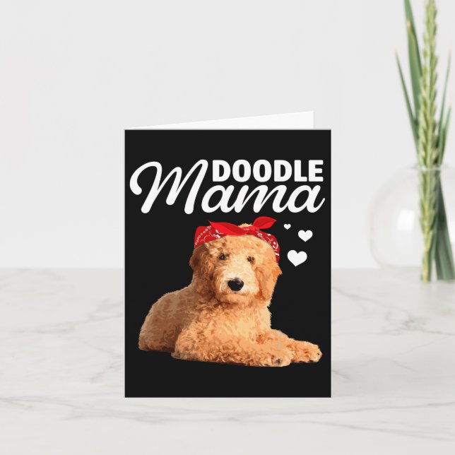 Carte Conception drôle de maman doodle pour maman femmes (Devant)