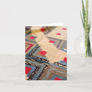 Carte Conception du cabine de la courtepointe antique