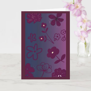Carte Conception florale