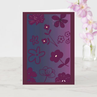 Carte Conception florale