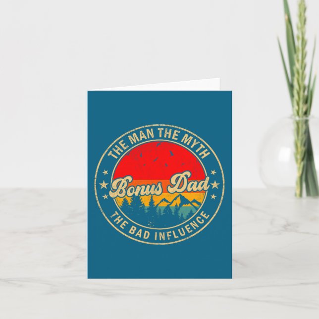 Carte Conception Mythe Papa Bonus Mauvaise Influence (Devant)