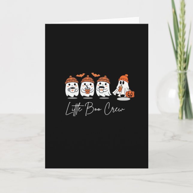Carte Conception propre minimale de Little Boo Crew (Devant)