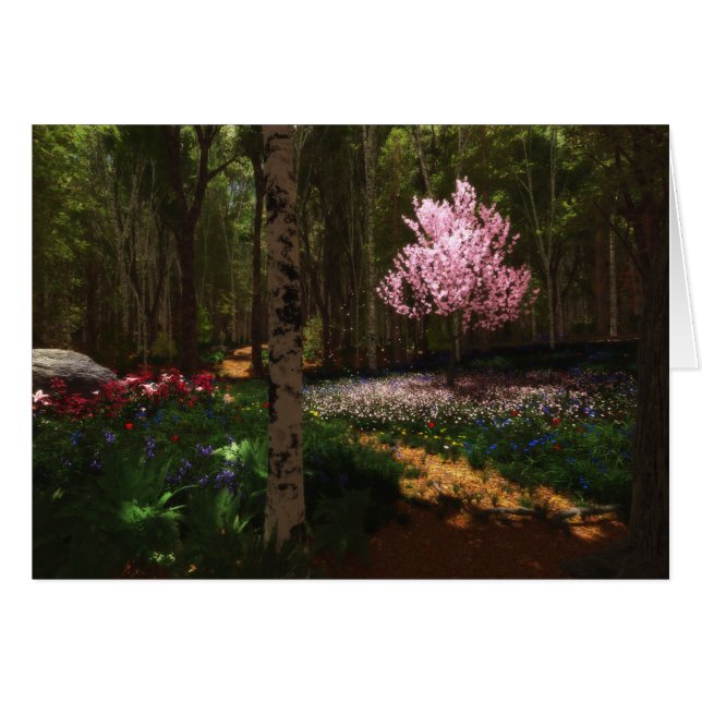 Carte Concerto Cherry Tree (Devant horizontal)