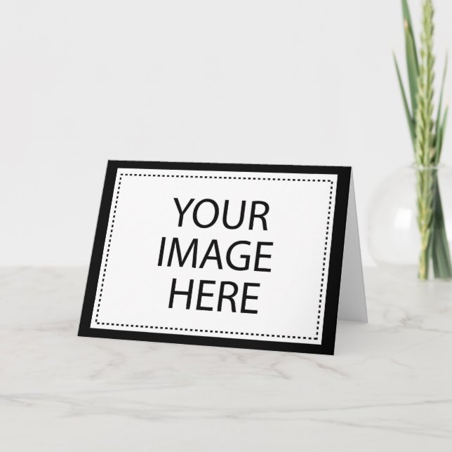 Carte Concevez vos propres cadeaux faits sur commande - (Devant)