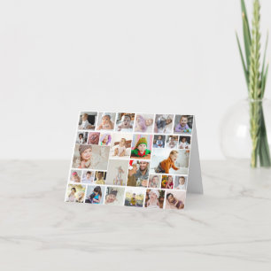 Carte Concevez Votre Propre Affiche de Collage de 30 Pho