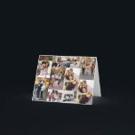 Carte Concevez votre propre collage de 10 photos<br><div class="desc">Personnalisez votre propre photographie personnelle. Vous pouvez créer ce produit personnalisé pour des occasions spéciales comme les mariages, les anniversaires, Noël, les fêtes, les commémorations, la remise des diplômes, les anniversaires de mariage et plus encore. Il peut également être offert en cadeau à votre meilleur ami, ami proche, famille et...</div>