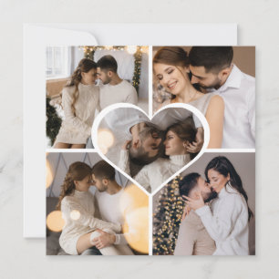 Carte Concevez Votre Propre Collage de 5 Photos