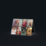 Carte Concevez votre propre collage de 7 photos<br><div class="desc">Personnalisez votre photographie. Vous pouvez créer ce produit personnalisé pour des occasions spéciales comme les mariages,  les anniversaires,  Noël,  les fêtes,  les hommages,  la remise de diplôme,  les anniversaires de mariage et plus encore. Il peut également être offert en cadeau à votre meilleur ami,  ami proche,  famille et parents.</div>