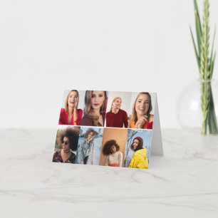 Carte Concevez Votre Propre Collage De 8 Photos