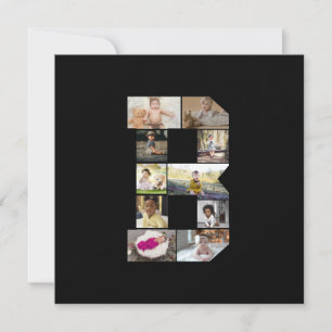 Carte Concevez votre propre collage de photos avec la le