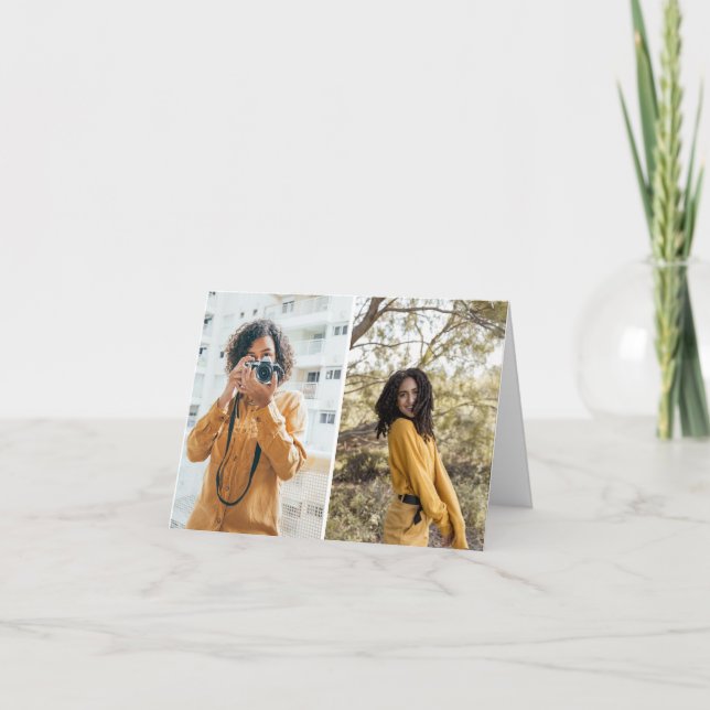 Carte Concevez votre propre collection photo 2 (Devant)